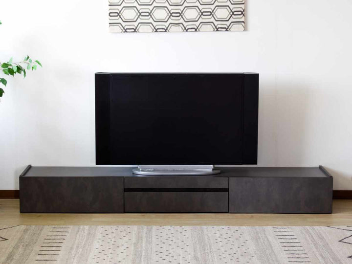 テレビ台幅160cmオールメラミン脚付きリモコンOK完成品