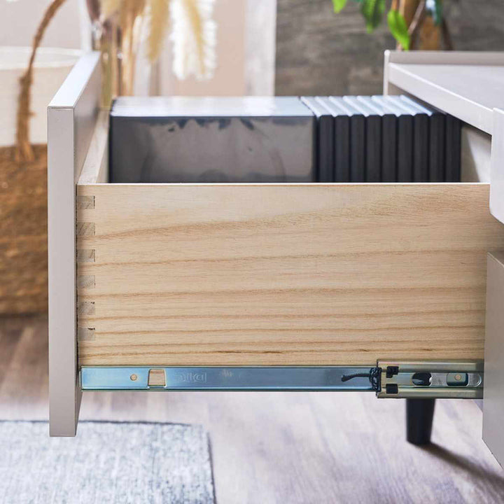 テレビ台幅200cmオールメラミン脚付きリモコンOK完成品