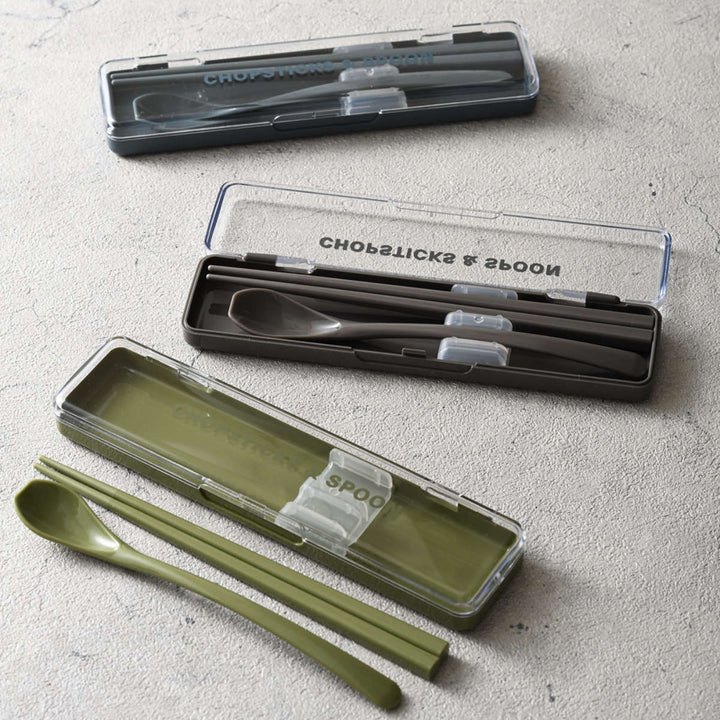 コンビセットモノクローム箸スプーン