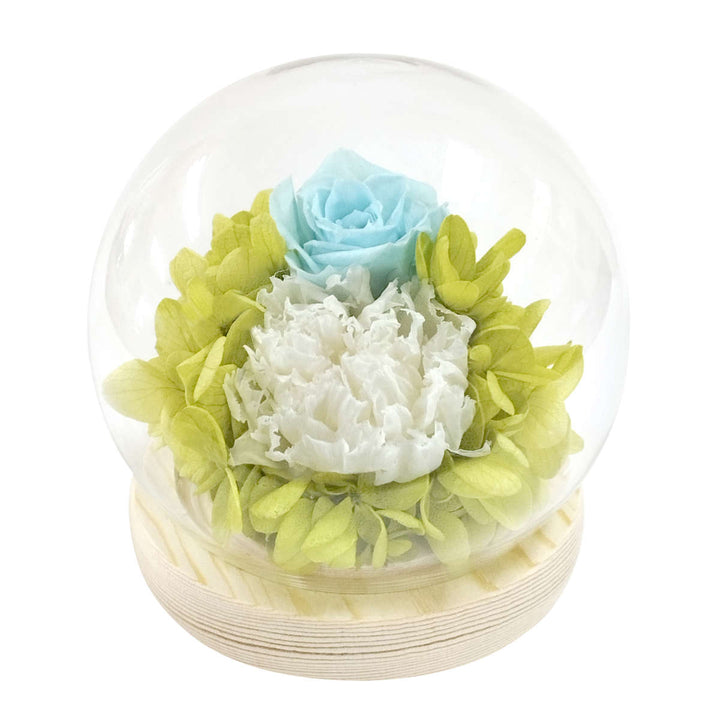 供え花仏花スフィアドームアレンジ優萌咲プリザーブドフラワー