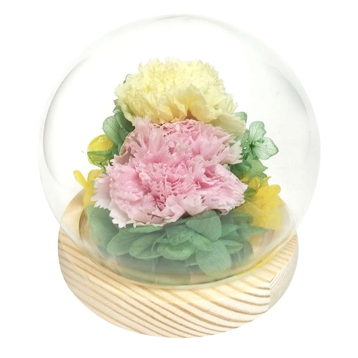供え花仏花スフィアドームアレンジ優萌咲プリザーブドフラワー