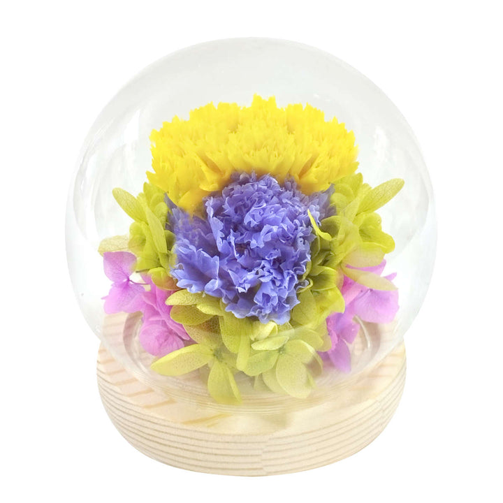 供え花仏花スフィアドームアレンジ優萌咲プリザーブドフラワー