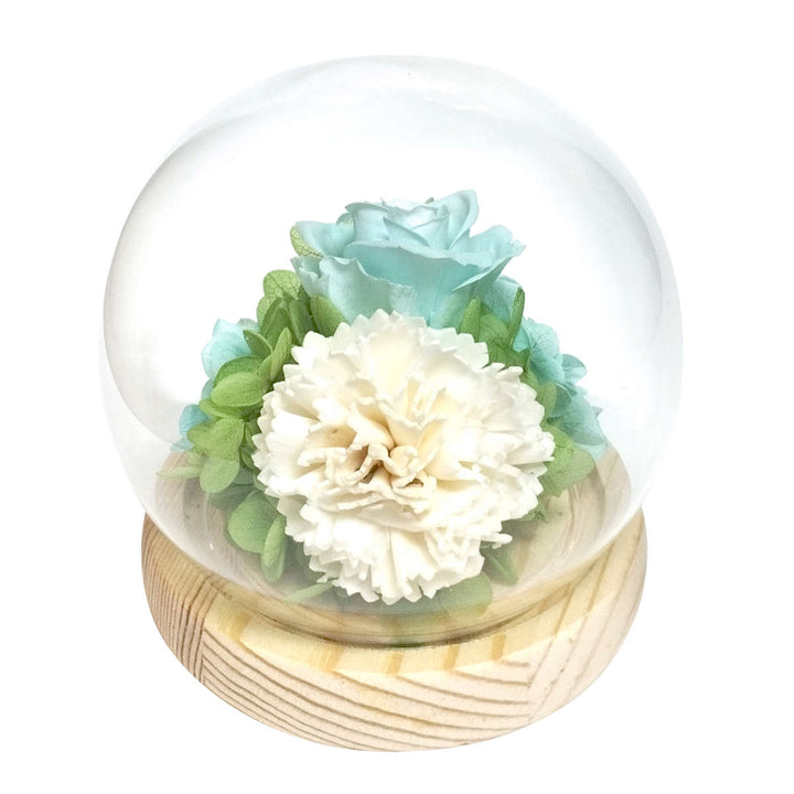 供え花仏花スフィアドームアレンジ優萌咲プリザーブドフラワー