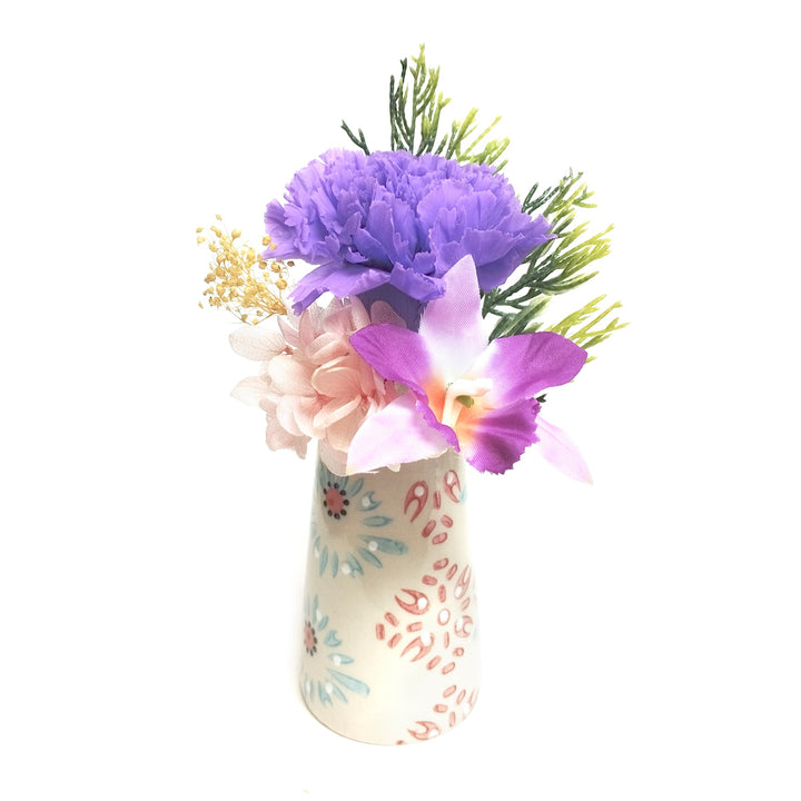 仏花供え花ミニ仏花想花花器付き