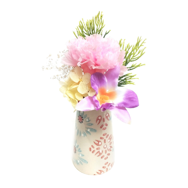 仏花供え花ミニ仏花想花花器付き