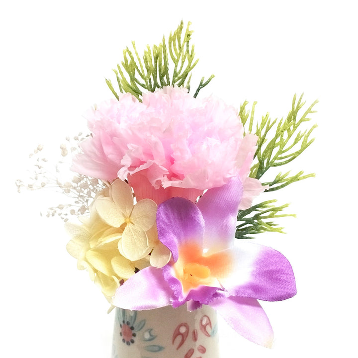 仏花供え花ミニ仏花想花花器付き