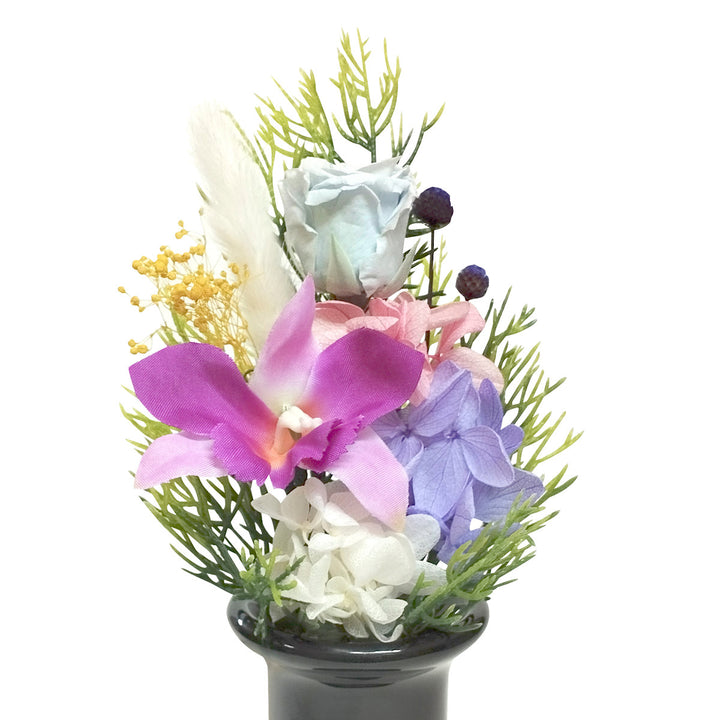 仏花供え花ミニ仏花陽葵花器付き