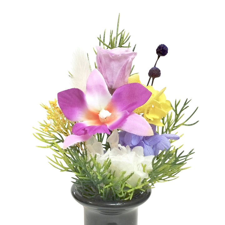 仏花供え花ミニ仏花陽葵花器付き