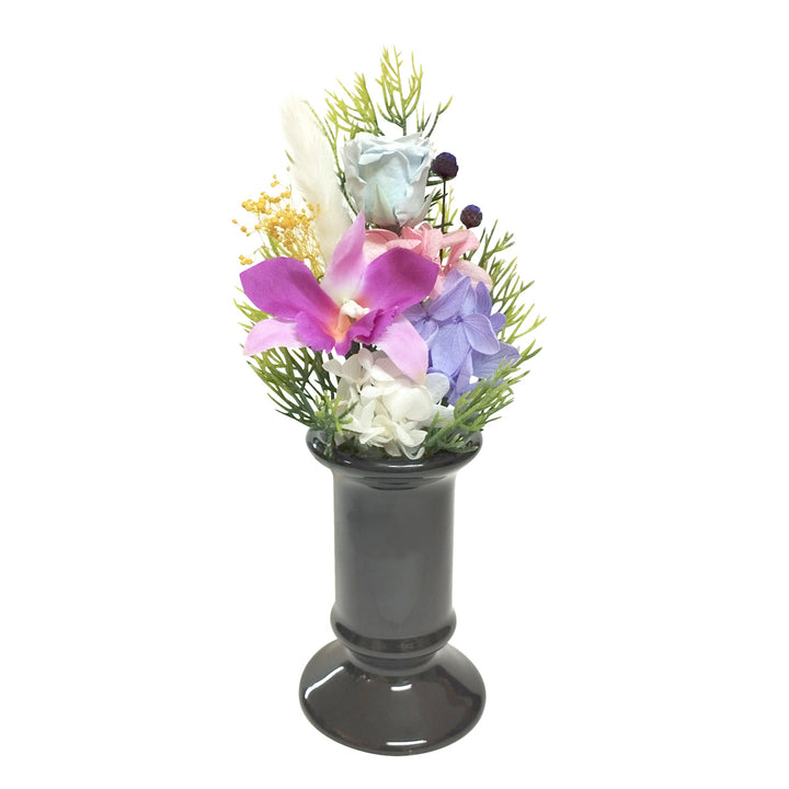 仏花供え花ミニ仏花陽葵花器付き