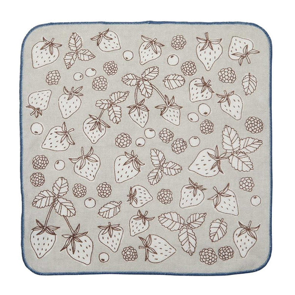 ハンドタオル25×25cmタオルハンカチHUMMING