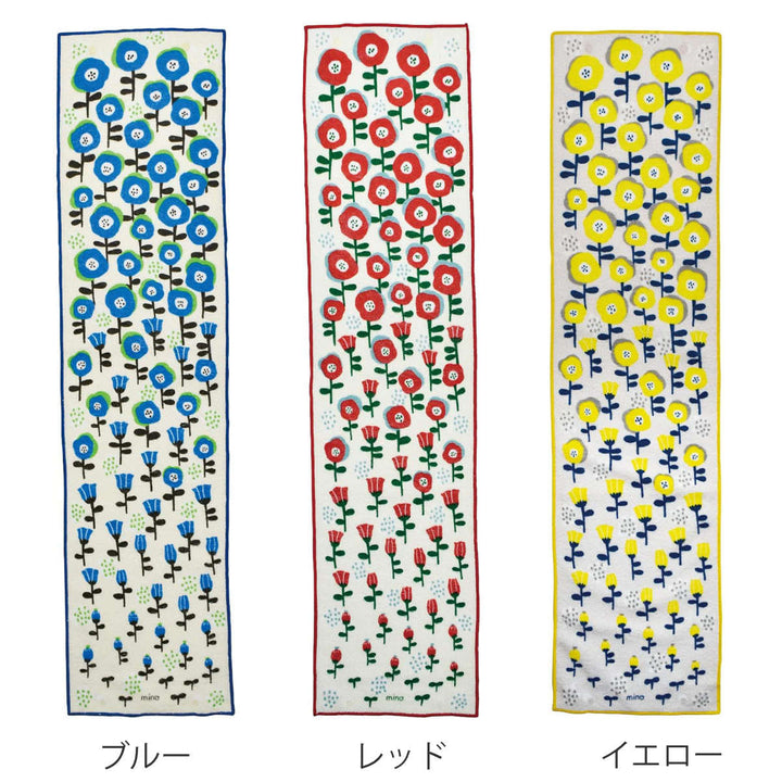 ハンドタオルフラワーループタオルminoLOOPTOWEL