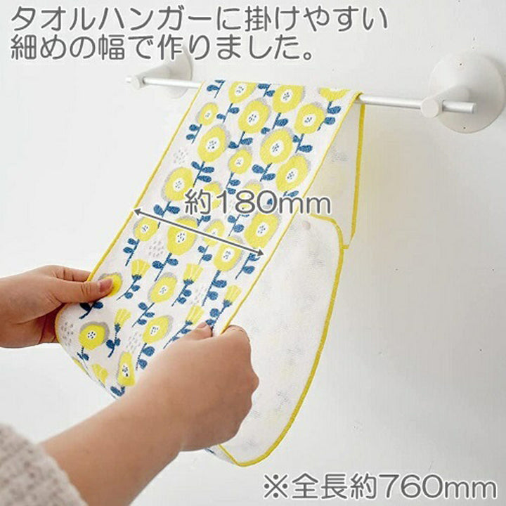 ハンドタオルフラワーループタオルminoLOOPTOWEL
