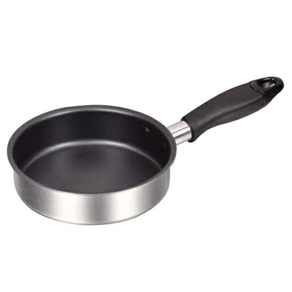 フライパン14cmIH対応2層鋼フッ素加工