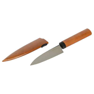 果物ナイフ 木鞘フルーツナイフ サヤ付き ステンレス製 カイハウスセレクト 日本製