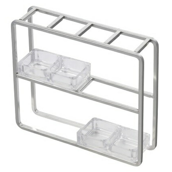 歯ブラシスタンドスリムタイプステンレスワイヤー