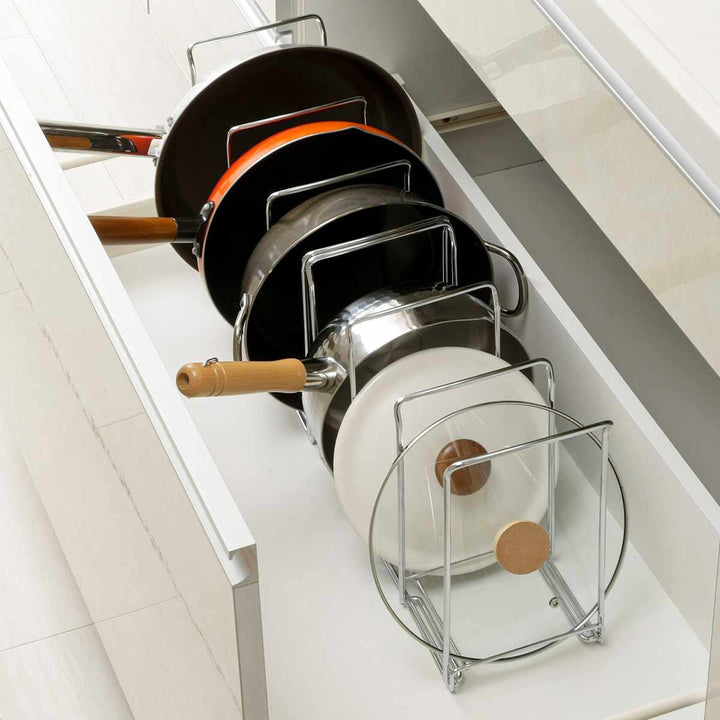 フライパンラックタテヨコ両用2個組