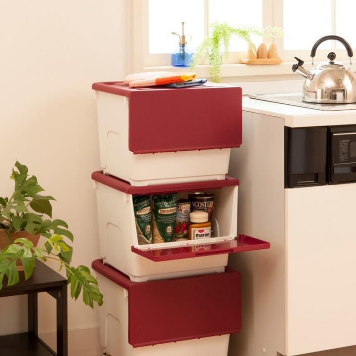 収納ボックス前開きBocca深型幅39×奥行36.5cm