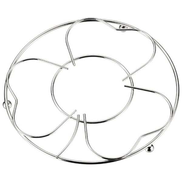 鍋敷ワイヤー鍋敷きクローバー柄