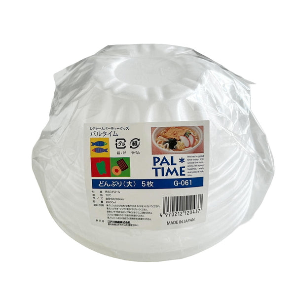 江戸川物産丼ぶり大5枚入パルタイム