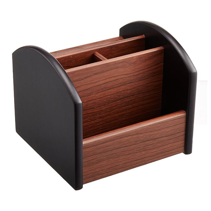 回転収納ラック幅15cm小物入れ仕切り付き