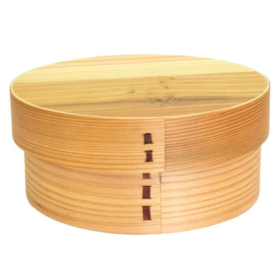 弁当箱 曲げわっぱ 丸型 600ml 1段