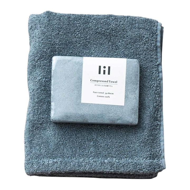 フェイスタオル圧縮タオルリル