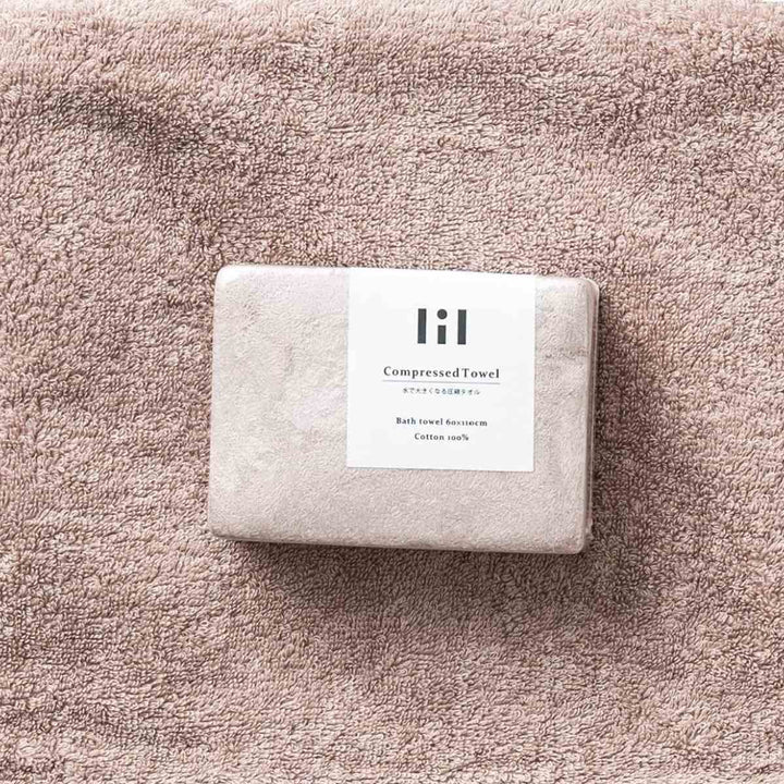 バスタオル圧縮タオルリル