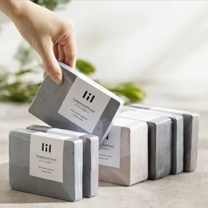 バスタオル圧縮タオルリル