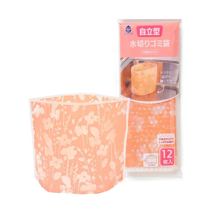 水切り袋三角コーナーごみっこポイスタンドタイプ12枚入り