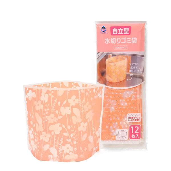 水切り袋三角コーナーごみっこポイスタンドタイプ12枚入り