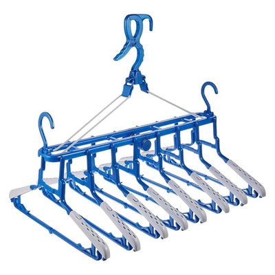 8連ハンガー スライド式 サブフック付