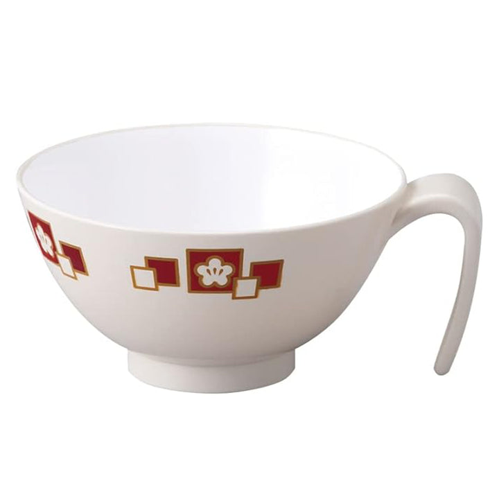 茶碗取っ手付き飯椀電子レンジ可介護