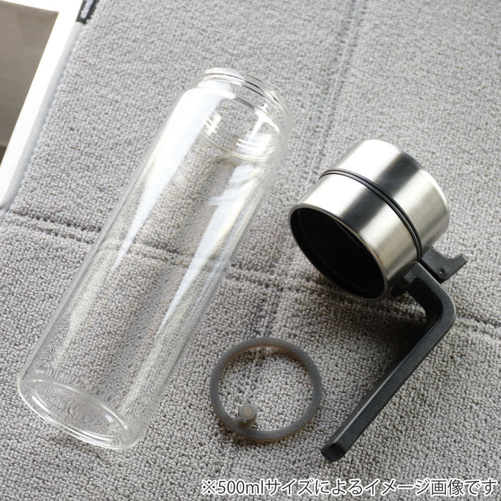 オイルボトル300mlatomico耐熱ガラス製密閉オイルボトル