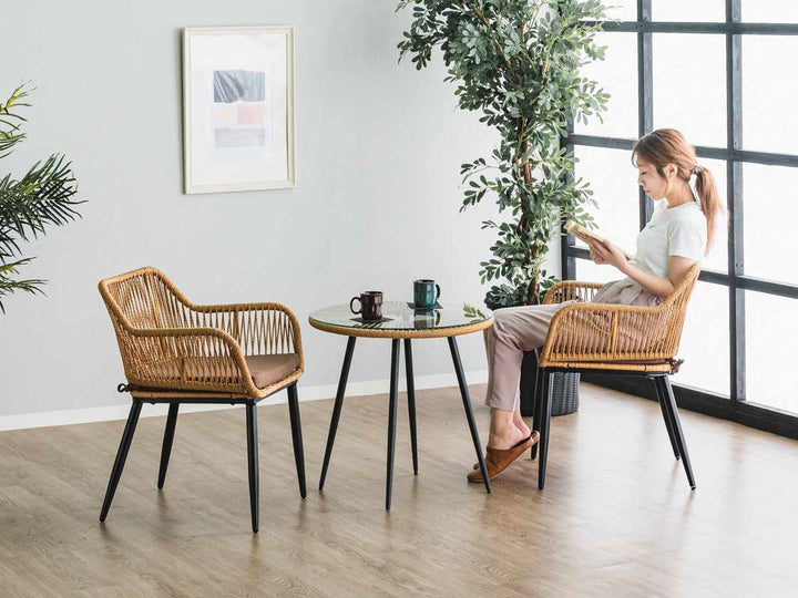 リゾートチェアラタン調マーレ