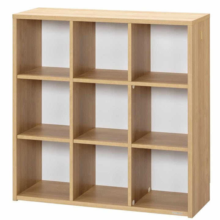 スクエアシェルフ幅107.9cm組み替えハンガーバー付日本製