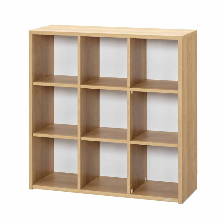 スクエアシェルフ幅107.9cm組み替えハンガーバー付日本製