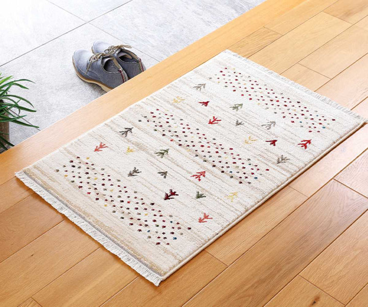 玄関マット50×80トルコ製ウィルトン織の玄関マットRAKKAS室内