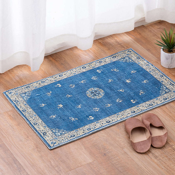 玄関マットミュゲ50x80短毛転写マット室内