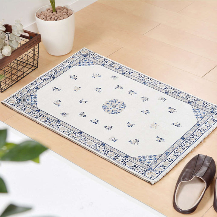 玄関マットミュゲ50x80短毛転写マット室内