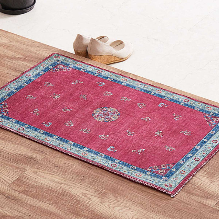 玄関マットミュゲ50x80短毛転写マット室内