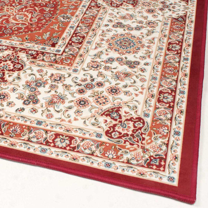 玄関マット60×90メダリオン柄プリントマット室内