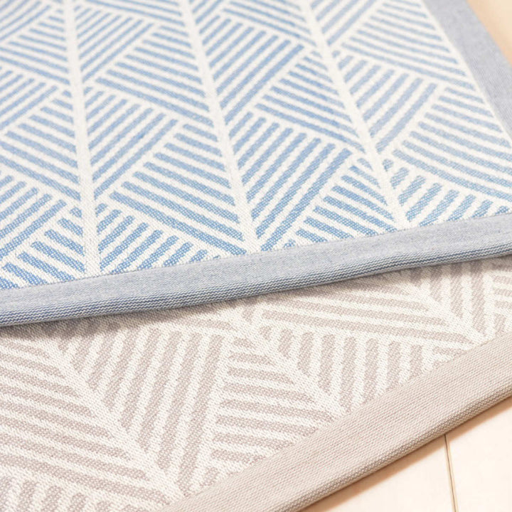 玄関マット50×80インド綿のふっくら玄関マット室内