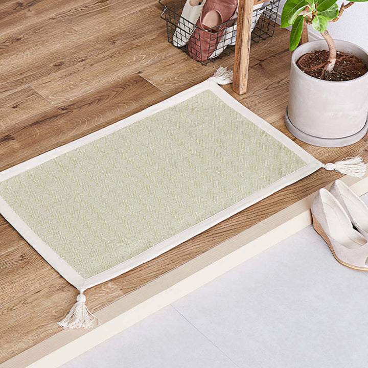 玄関マット50×80インド綿のふっくら玄関マット室内