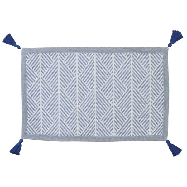 玄関マット50×80インド綿のふっくら玄関マット室内