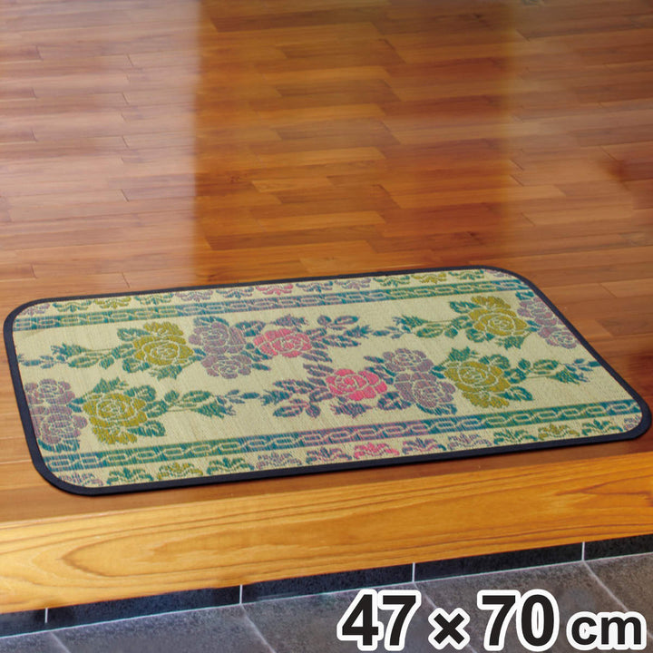 玄関マット47×70い草玄関マット涼華室内