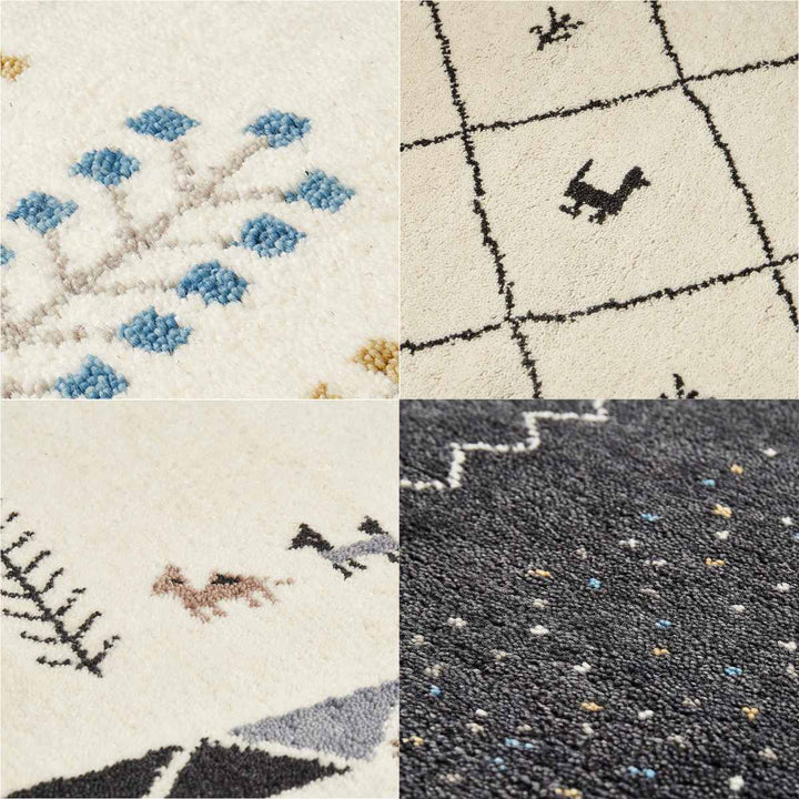 玄関マット60×90GABBEH室内