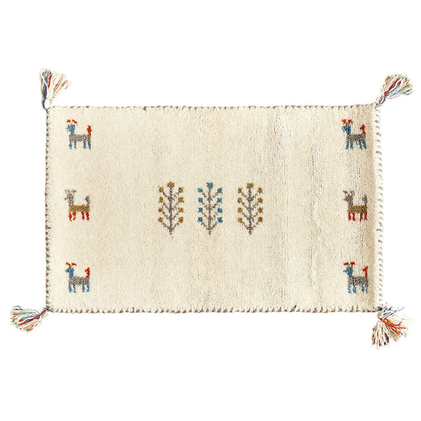 玄関マット60×90GABBEH室内