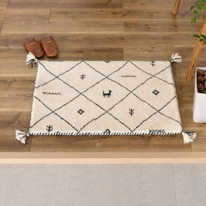 玄関マット70×120GABBEH室内