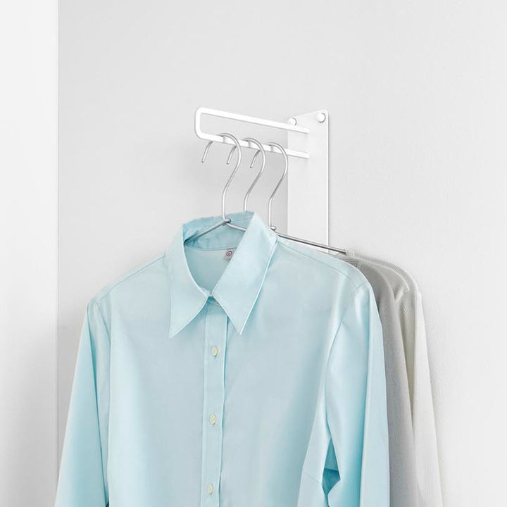 山崎実業tower壁付けちょい干しハンガータワー