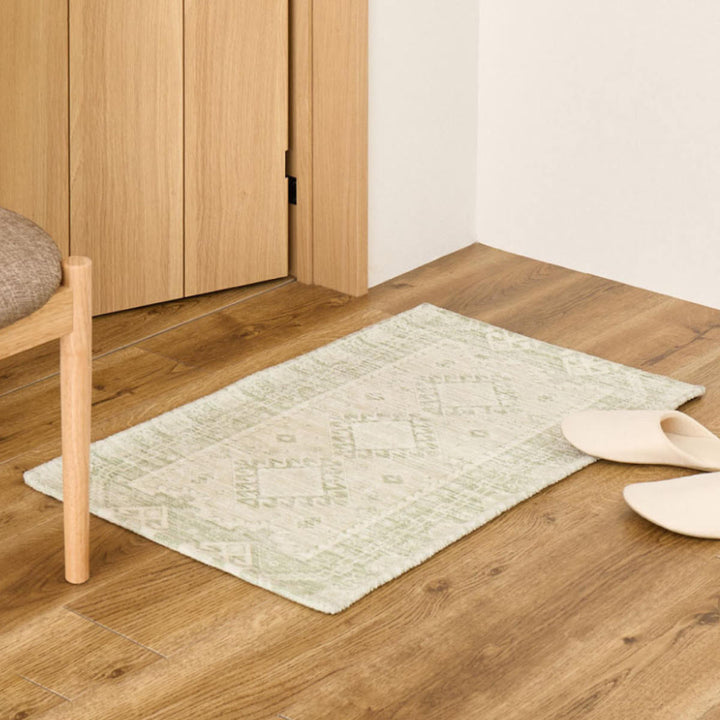 玄関マット45×75シェニールマットジャガード織室内